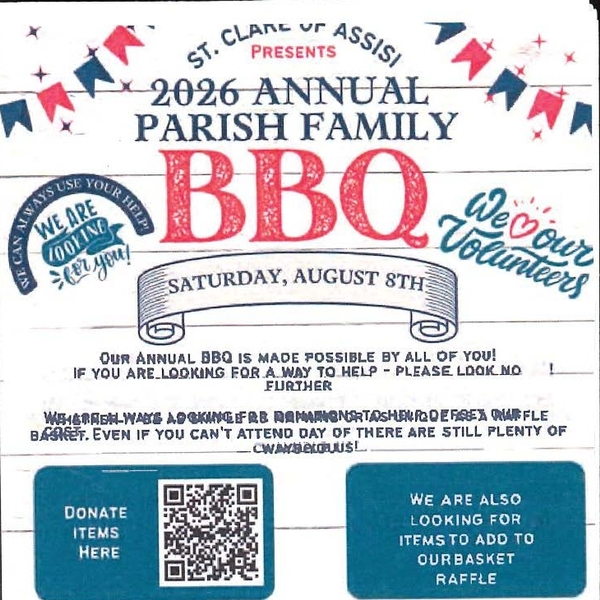 St. Clare of Assisi Parish BBQ